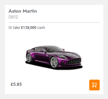 WINerz an Aston Martin!