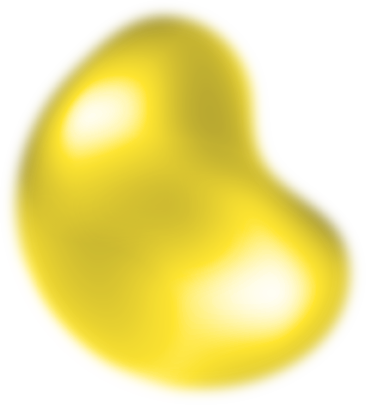 Left hand yellow see through rock