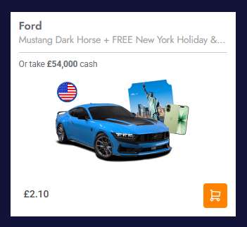 WINerz a Ford Mustang!