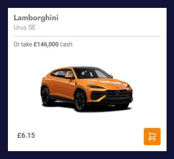 WINerz a Lamborghini!