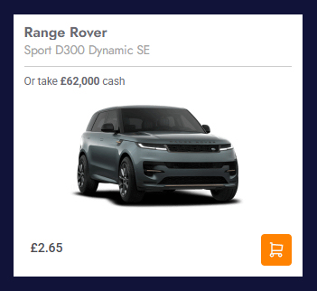 WINerz a Range Rover!